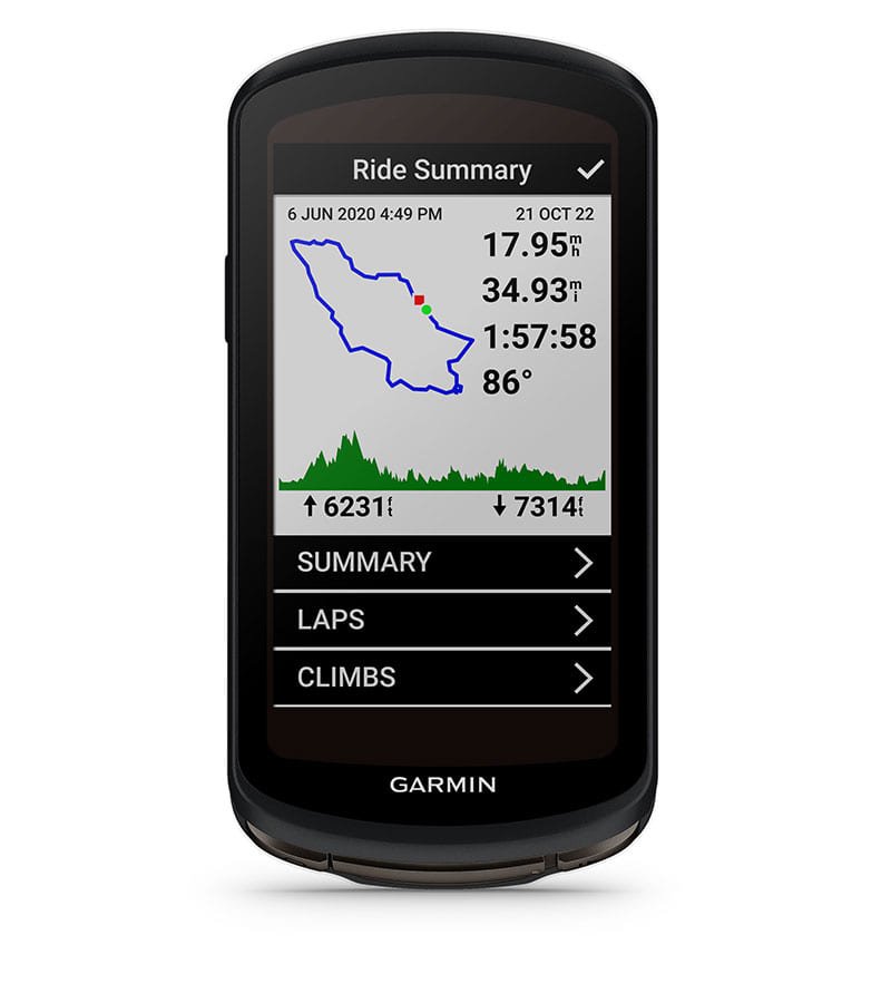 Sync with Garmin Connect
