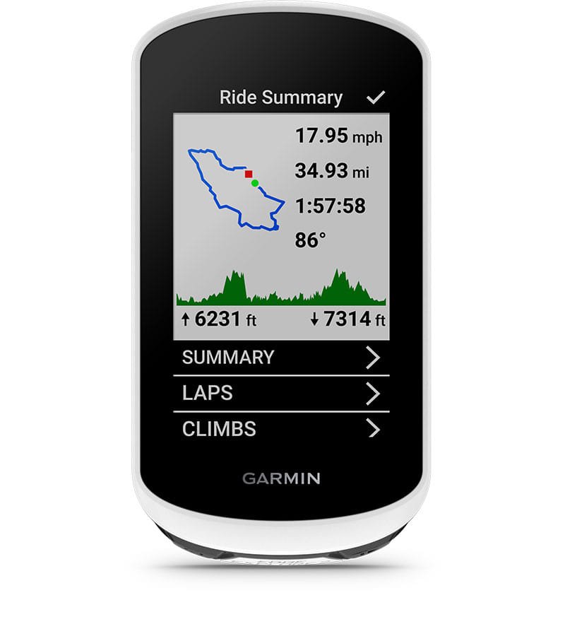 Sync with Garmin Connect
